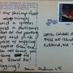 August 7th Postcard - Shrimp Fleet Poem