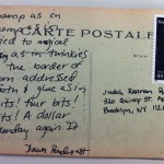August 11th Post­card – Do Chomp Poem